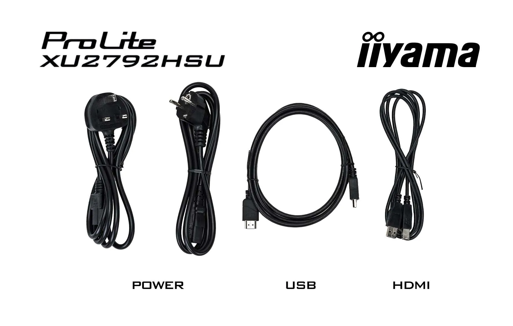 iiyama ProLite XU2792HSU 27" Full HD Monitor - 75Hz, 4ms, IPS, Speakers, Black