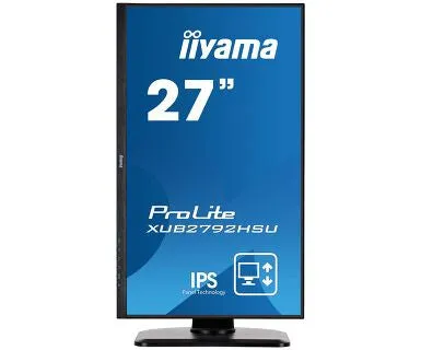 iiyama ProLite XUB2792HSU-B1 27" Full HD Monitor - 75Hz, 4ms, IPS, Height Adjustable, Speakers, Black