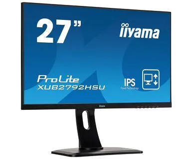 iiyama ProLite XUB2792HSU-B1 27" Full HD Monitor - 75Hz, 4ms, IPS, Height Adjustable, Speakers, Black