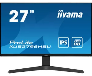 iiyama ProLite XUB2796HSU-B1 27" Full HD Monitor - 75Hz, 1ms, IPS, Height Adjustable, Speakers, Black