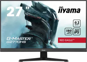 iiyama Red Eagle G-MASTER G2770HS-B1 27" Full HD Gaming Monitor - 180Hz, 0.2ms, Fast IPS, Adaptive Sync, Speakers, Black