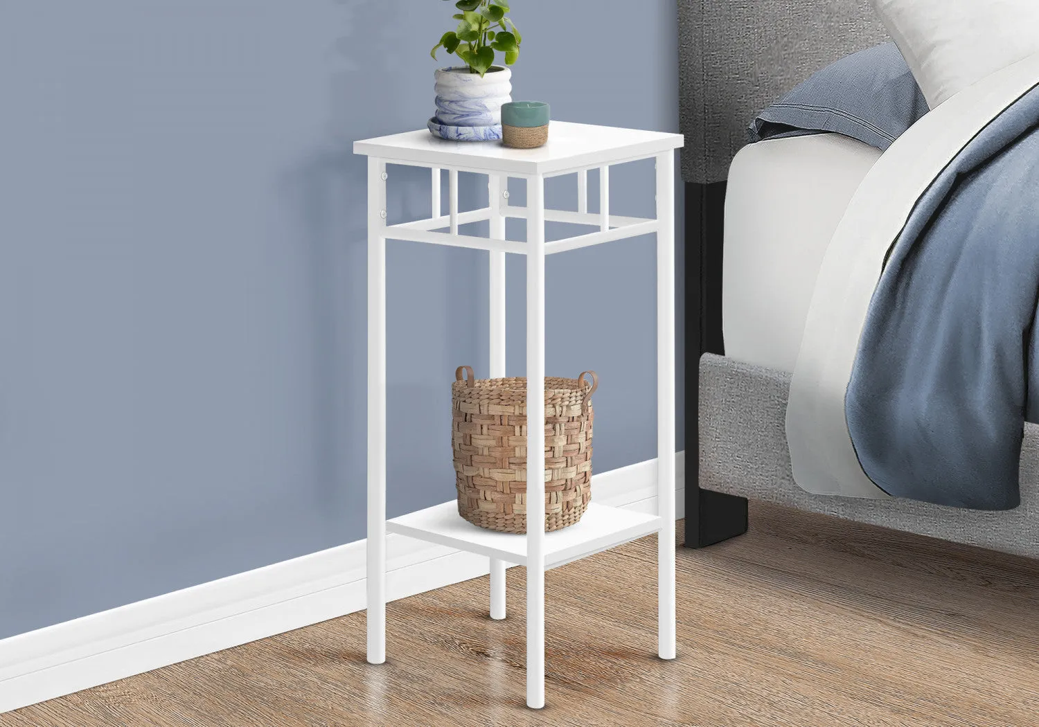Ilka Side Table - White