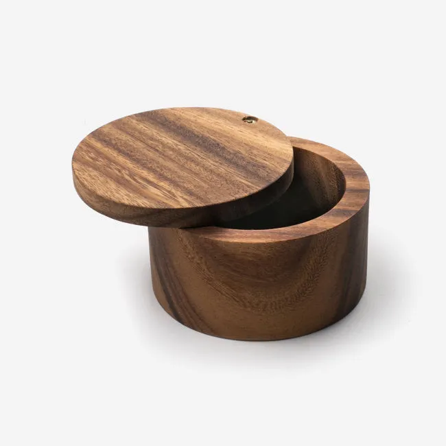 Ironwood | Acacia Salt Cellar - Brown