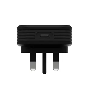 Juice 25W USB-C Mains Fast Charger Plug  Black