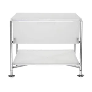 Kartell Mobil 1 Drawer With Feet, Ice