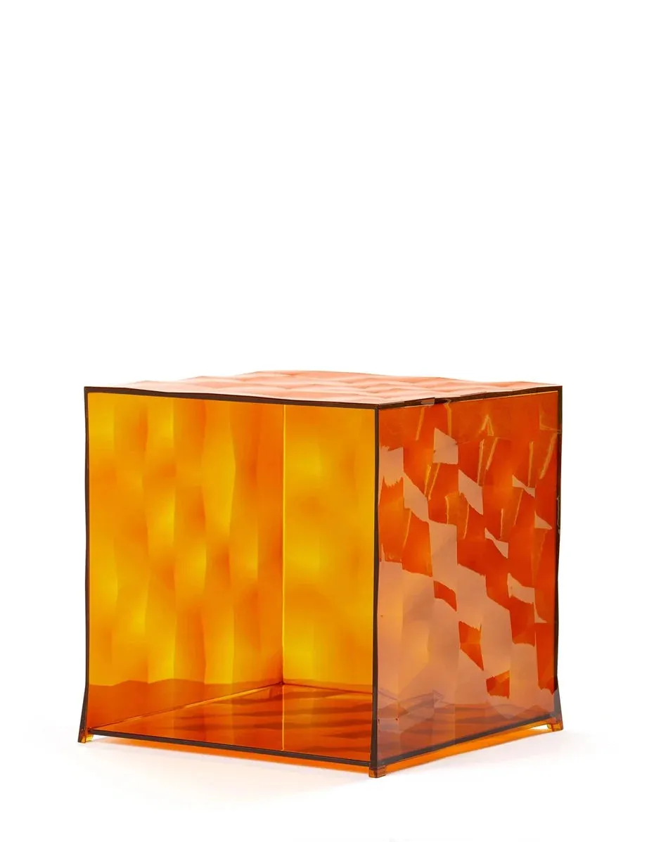 Kartell Optic Container, Amber