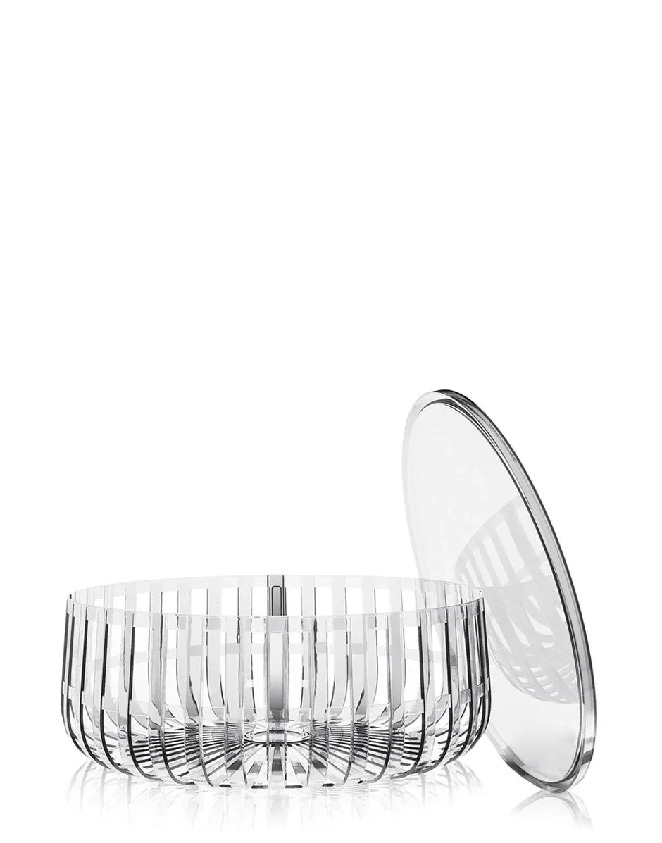 Kartell Panier Basket Container, Crystal