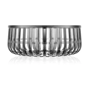 Kartell Panier Basket Container, Fume