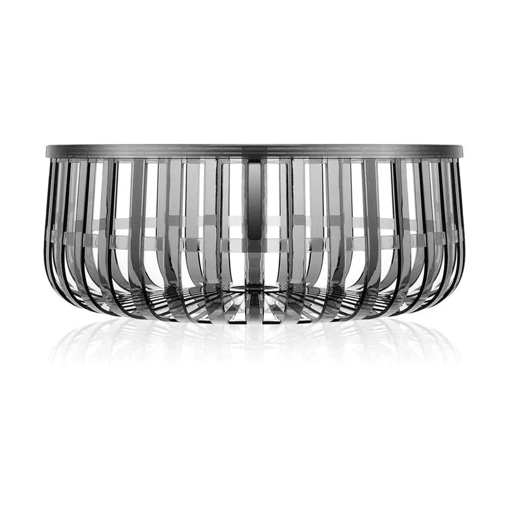 Kartell Panier Basket Container, Fume
