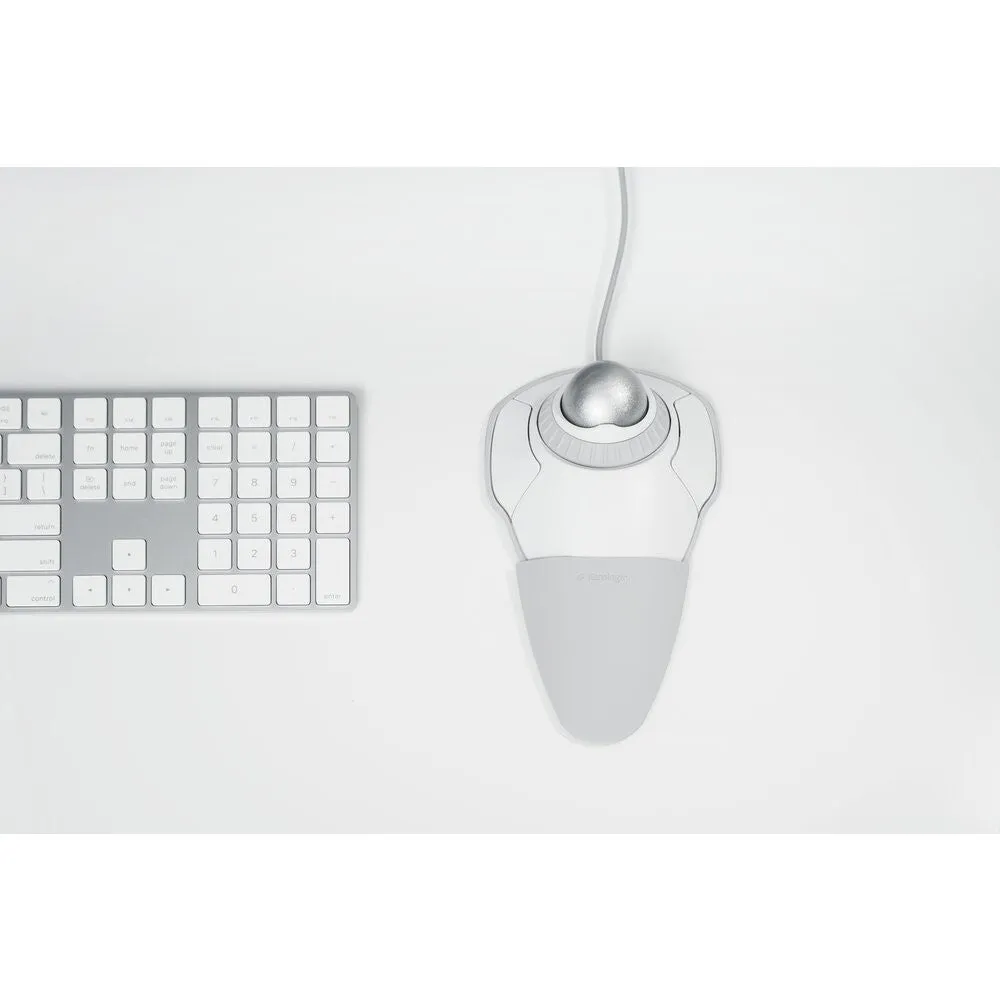 Kensington Orbit Trackball with Scroll Ring  White
