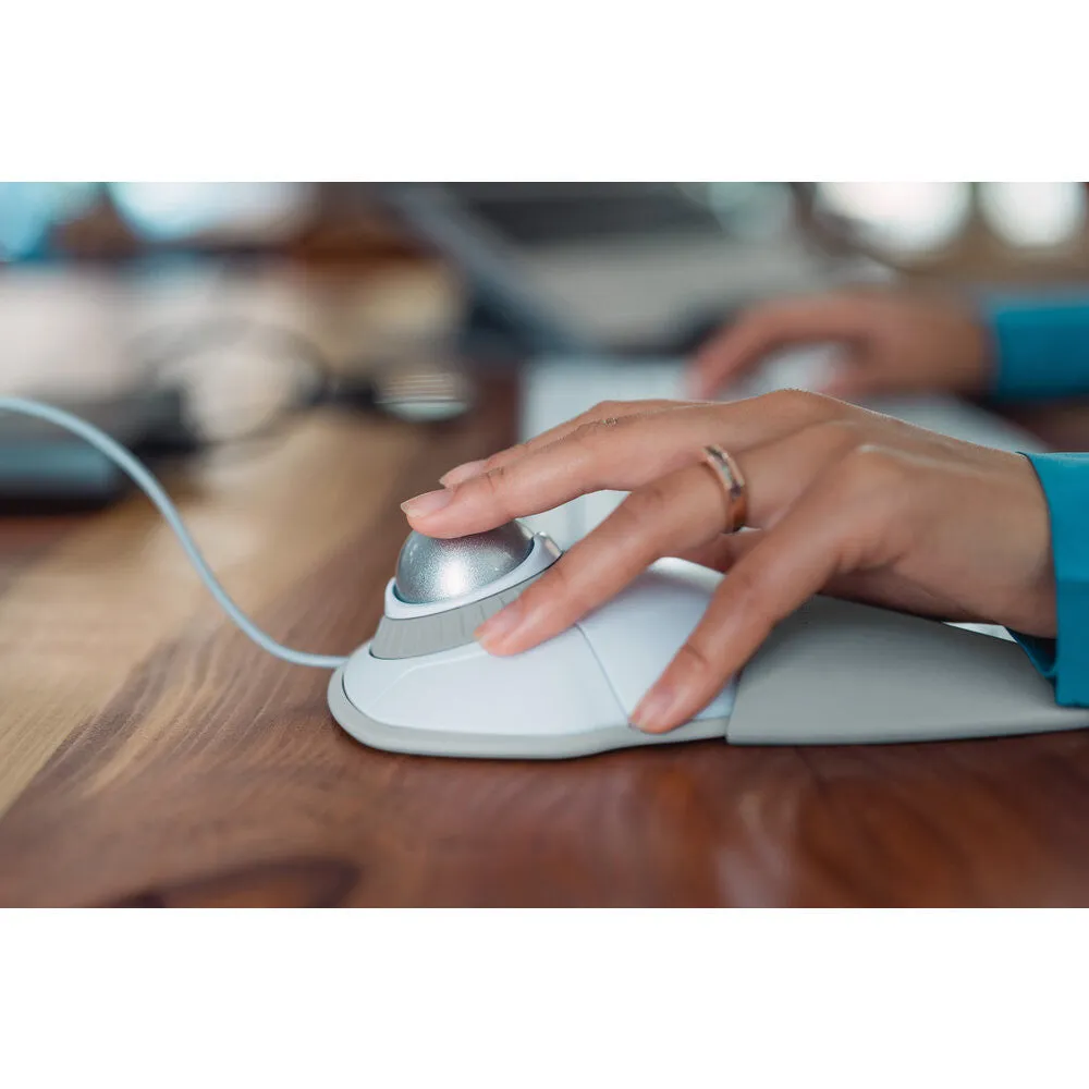Kensington Orbit Trackball with Scroll Ring  White