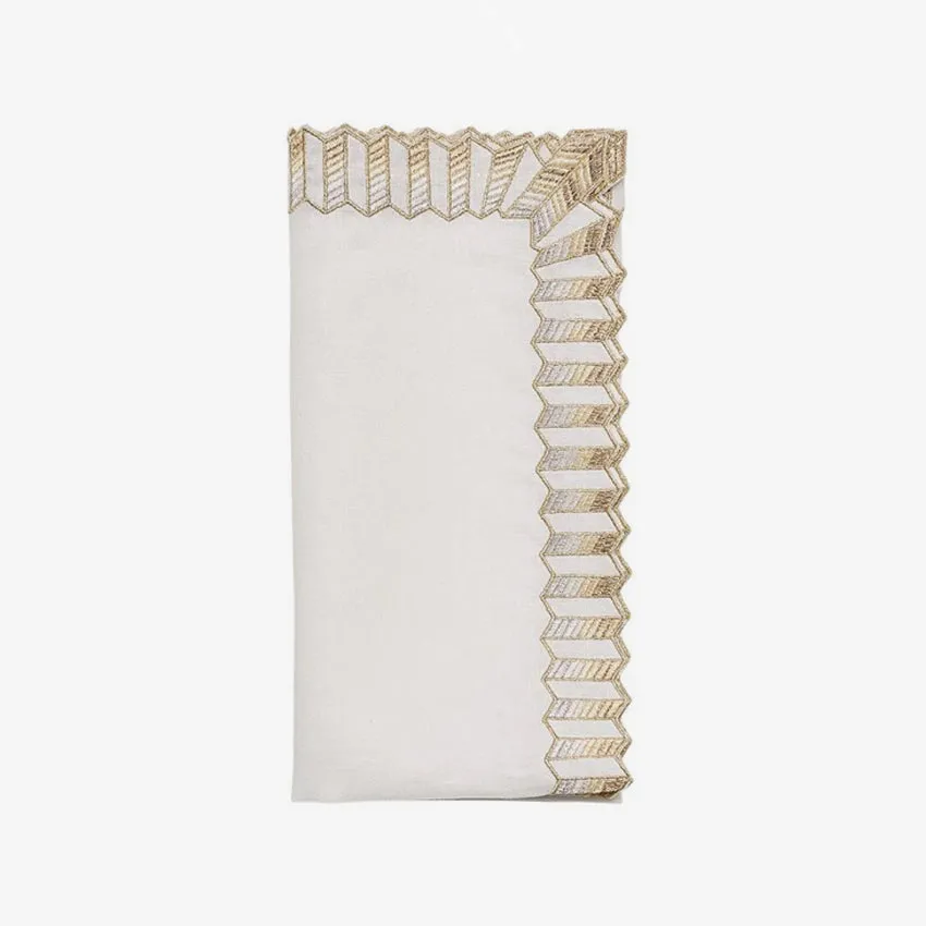 Kim Seybert | Cocktail Napkins Etoile - Set of 6