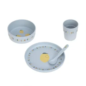 Lassig Dish Set Cellulose - Happy Fruits - Lemon