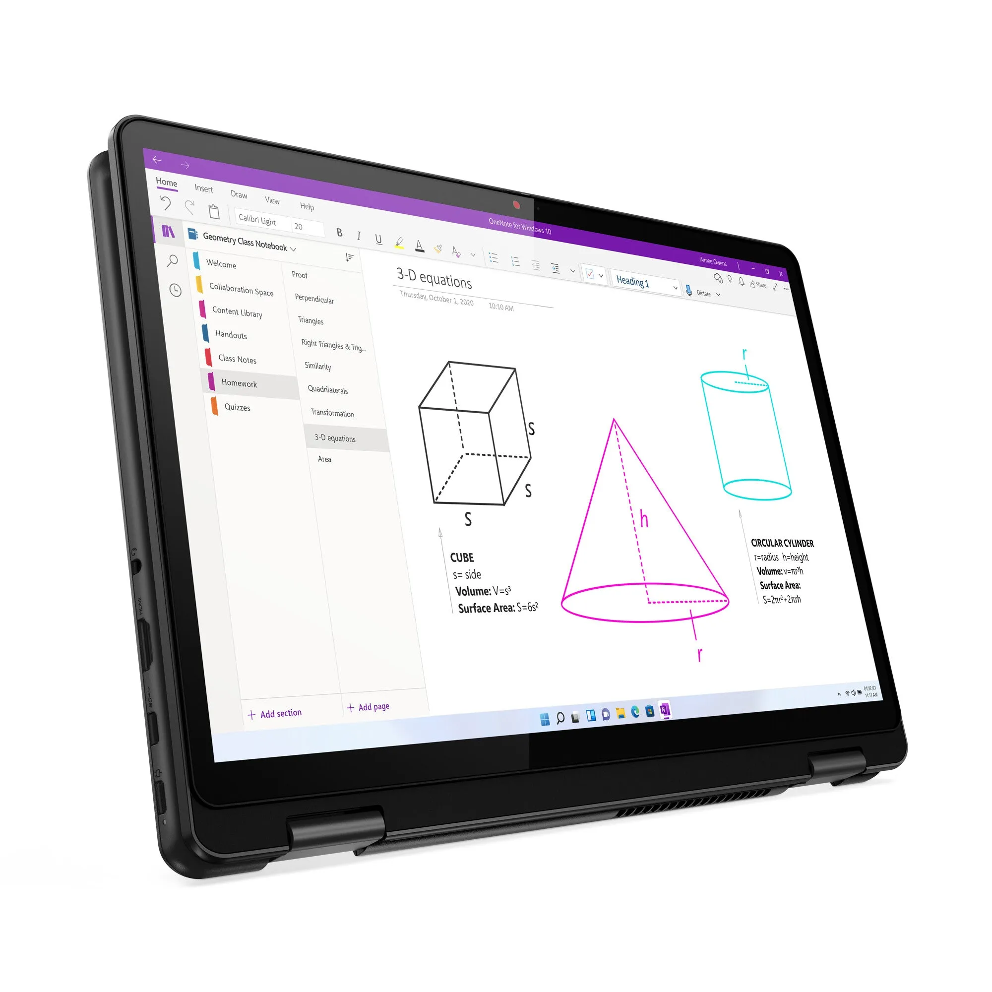 Lenovo 13w Yoga G2 13.3" 2-in-1 Laptop - AMD Ryzen 5 5625U, 8GB RAM, 256GB SSD, Touchscreen, Windows 11 Pro, Black