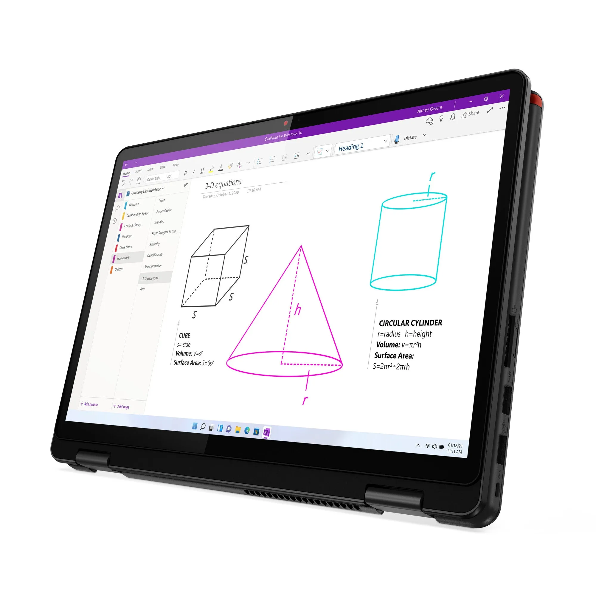 Lenovo 13w Yoga G2 13.3" 2-in-1 Laptop - AMD Ryzen 5 5625U, 8GB RAM, 256GB SSD, Touchscreen, Windows 11 Pro, Black