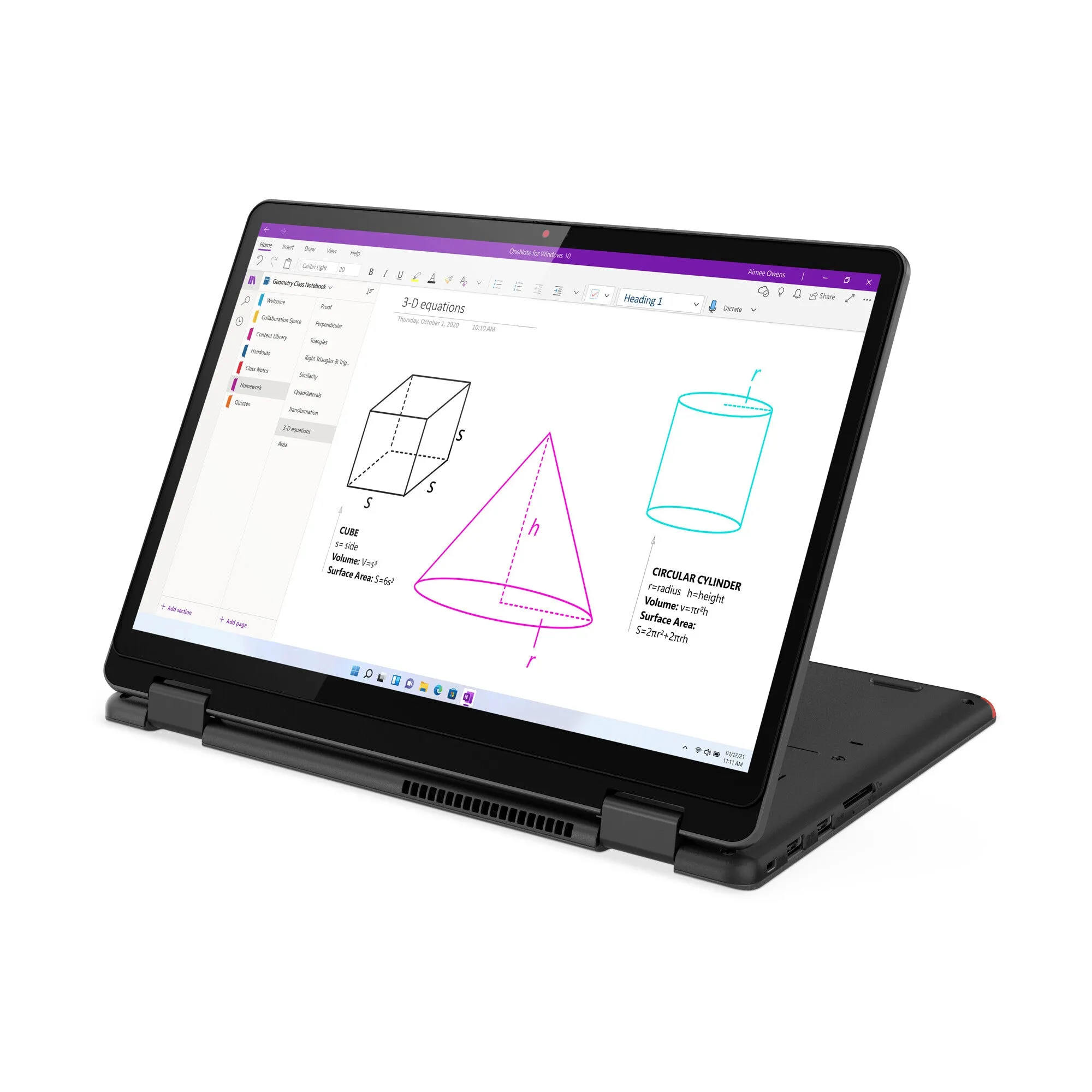 Lenovo 13w Yoga G2 13.3" 2-in-1 Laptop - AMD Ryzen 5 5625U, 8GB RAM, 256GB SSD, Touchscreen, Windows 11 Pro, Black