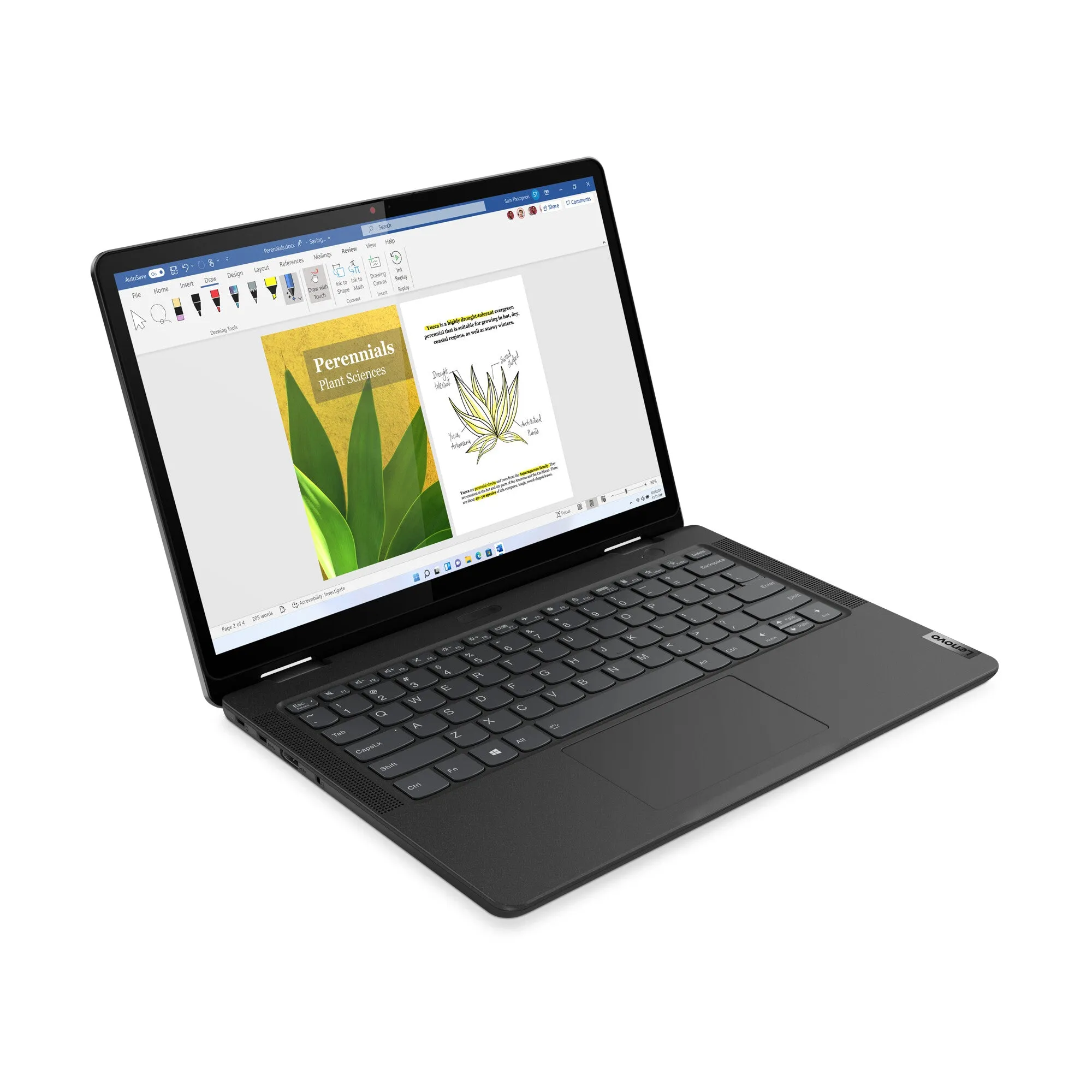 Lenovo 13w Yoga G2 13.3" 2-in-1 Laptop - AMD Ryzen 5 5625U, 8GB RAM, 256GB SSD, Touchscreen, Windows 11 Pro, Black
