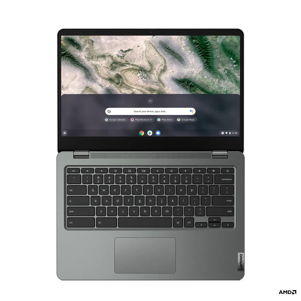 Lenovo 14e G2 14" Chromebook - AMD 3015Ce, 8GB RAM, 64GB eMMC, Touchscreen, ChromeOS, Grey