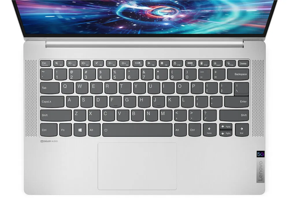 Lenovo IdeaPad 5G 14Q8X05 14" Laptop - Qualcomm Snapdragon 8CX, 8GB RAM, 512GB SSD, Windows 11 Home, Silver