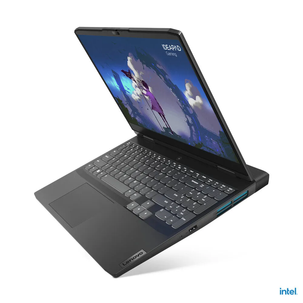 Lenovo IdeaPad Gaming 3 G3 15.6" Gaming Laptop - Intel Core i5-12450H, RTX 3050, 8GB RAM, 512GB SSD, NVIDIA GeForce RTX 3050, Windows 11 Home, Grey
