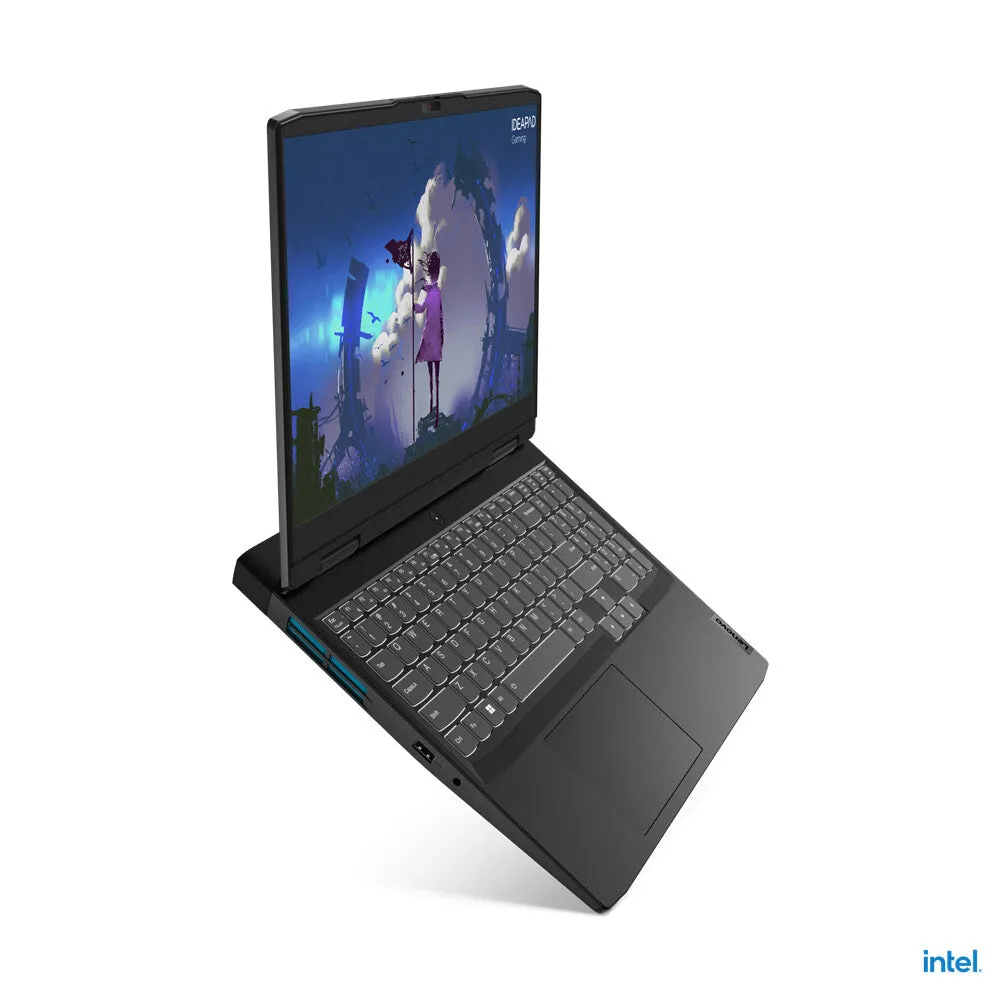 Lenovo IdeaPad Gaming 3 G3 15.6" Gaming Laptop - Intel Core i5-12450H, RTX 3050, 8GB RAM, 512GB SSD, NVIDIA GeForce RTX 3050, Windows 11 Home, Grey