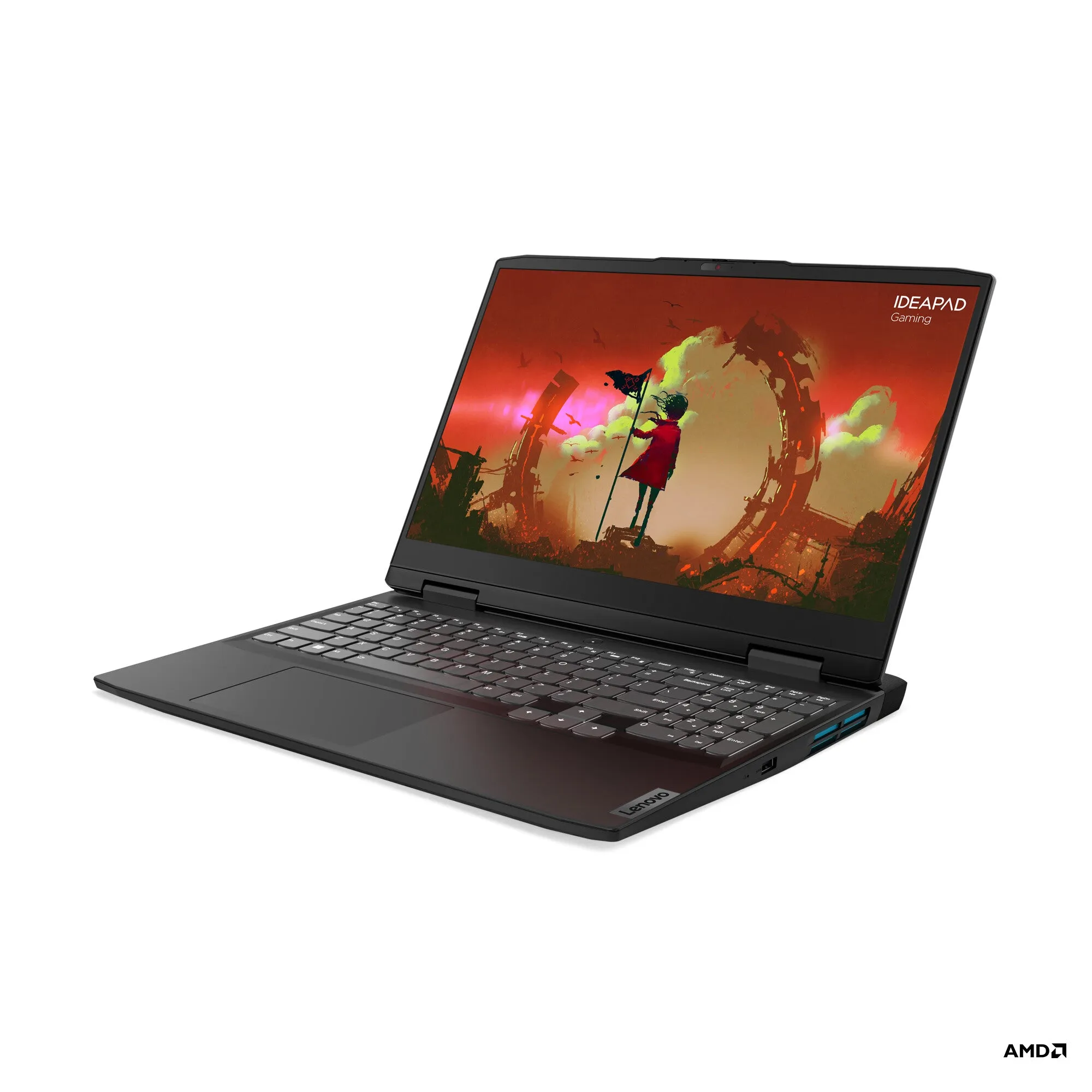 Lenovo IdeaPad Gaming 3 G7 15ARH7 15.6" Laptop - AMD Ryzen 5 6600H, 8GB RAM, 512GB SSD, NVIDIA GeForce RTX 3050, Windows 11 Home, Grey
