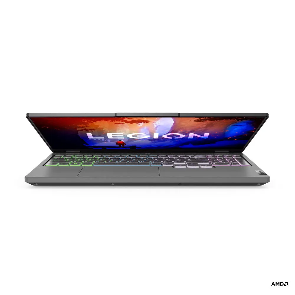 Lenovo Legion 5 15.6" Laptop - AMD Ryzen 7 6800H, 16GB RAM, 512GB SSD, NVIDIA GeForce RTX 3060, Windows 11 Home, Grey/Black