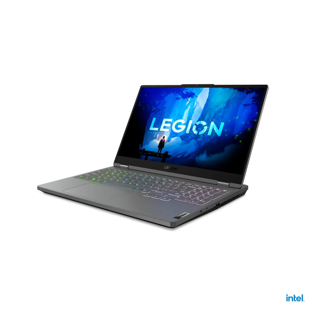 Lenovo Legion 5 15.6" Laptop - Intel Core i7-12700H, 16GB RAM, 512GB SSD, NVIDIA GeForce RTX 3070, Windows 11 Home, Black/Grey