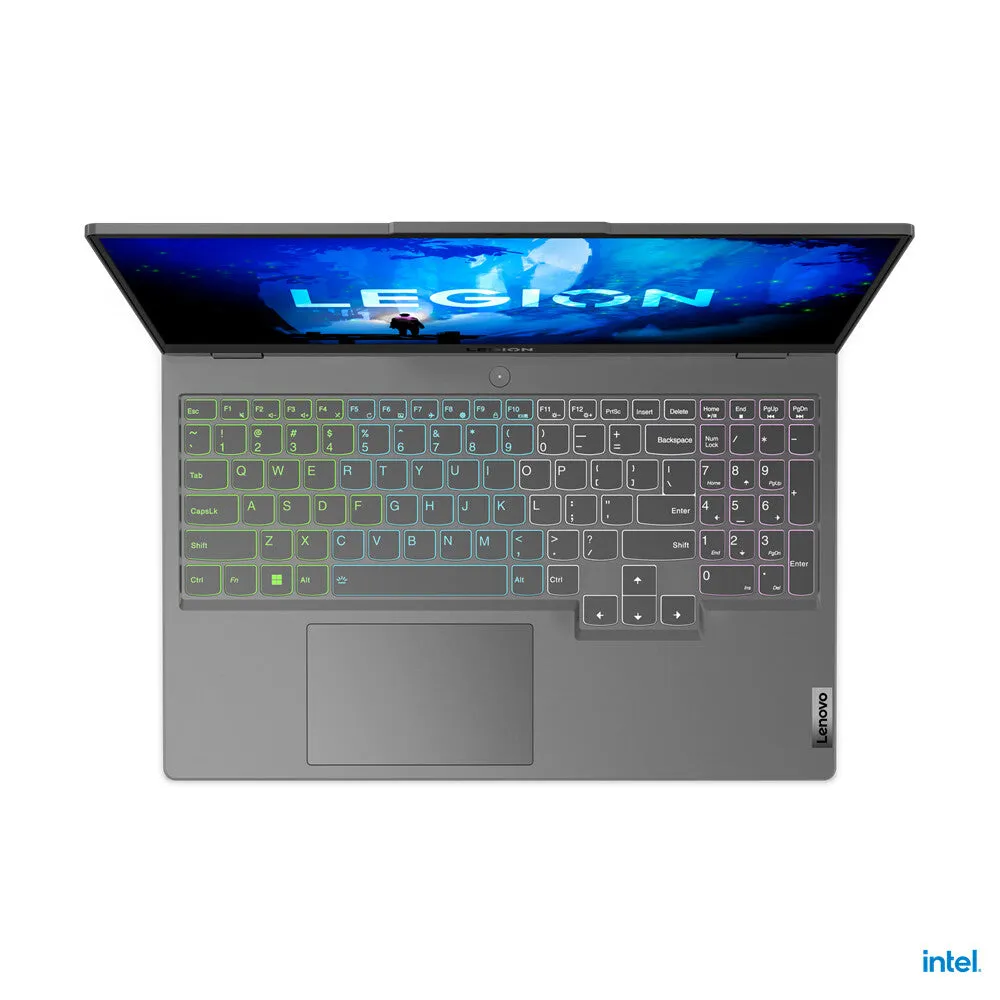 Lenovo Legion 5 15.6" Laptop - Intel Core i7-12700H, 16GB RAM, 512GB SSD, NVIDIA GeForce RTX 3070, Windows 11 Home, Black/Grey
