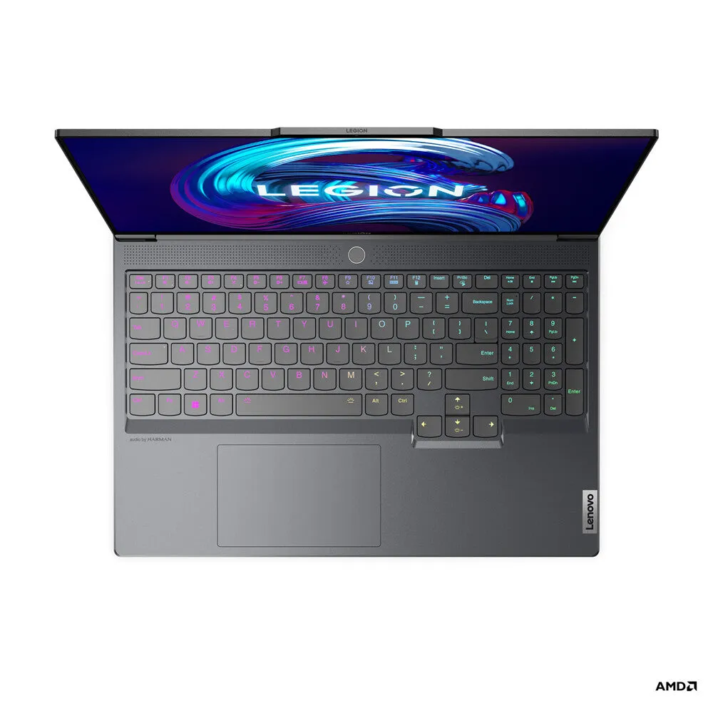 Lenovo Legion 7 16ARHA7 16" Gaming Laptop - AMD Ryzen 7 6800H, RX 6700M, 16GB RAM, 512GB SSD, Windows 11 Home, Grey