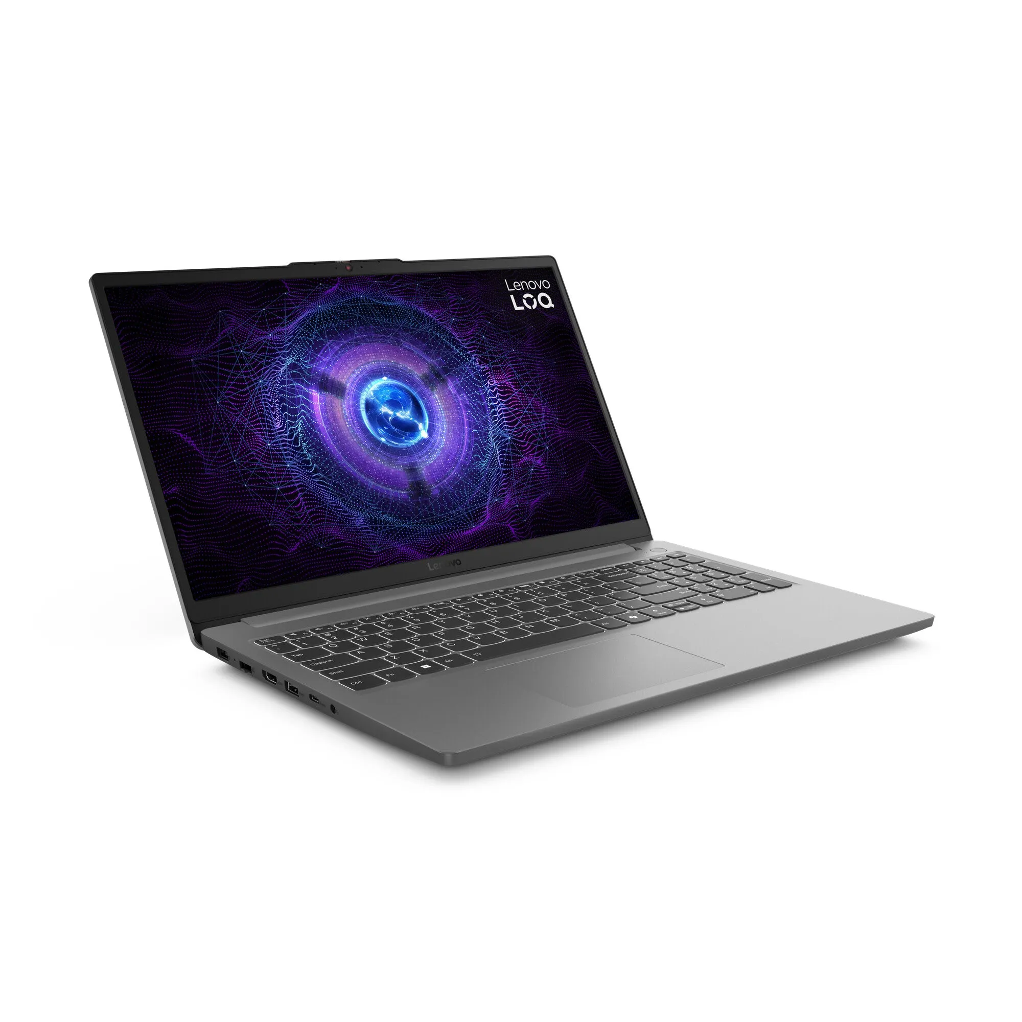 Lenovo LOQ 15IAX9E Intel Core i5 i5-12450HX Laptop 39.6 cm (15.6") Full HD 16 GB DDR5-SDRAM 512 GB SSD NVIDIA GeForce RTX 2050 Wi-Fi 6 (802.11ax) Windows 11 Home UK English Grey