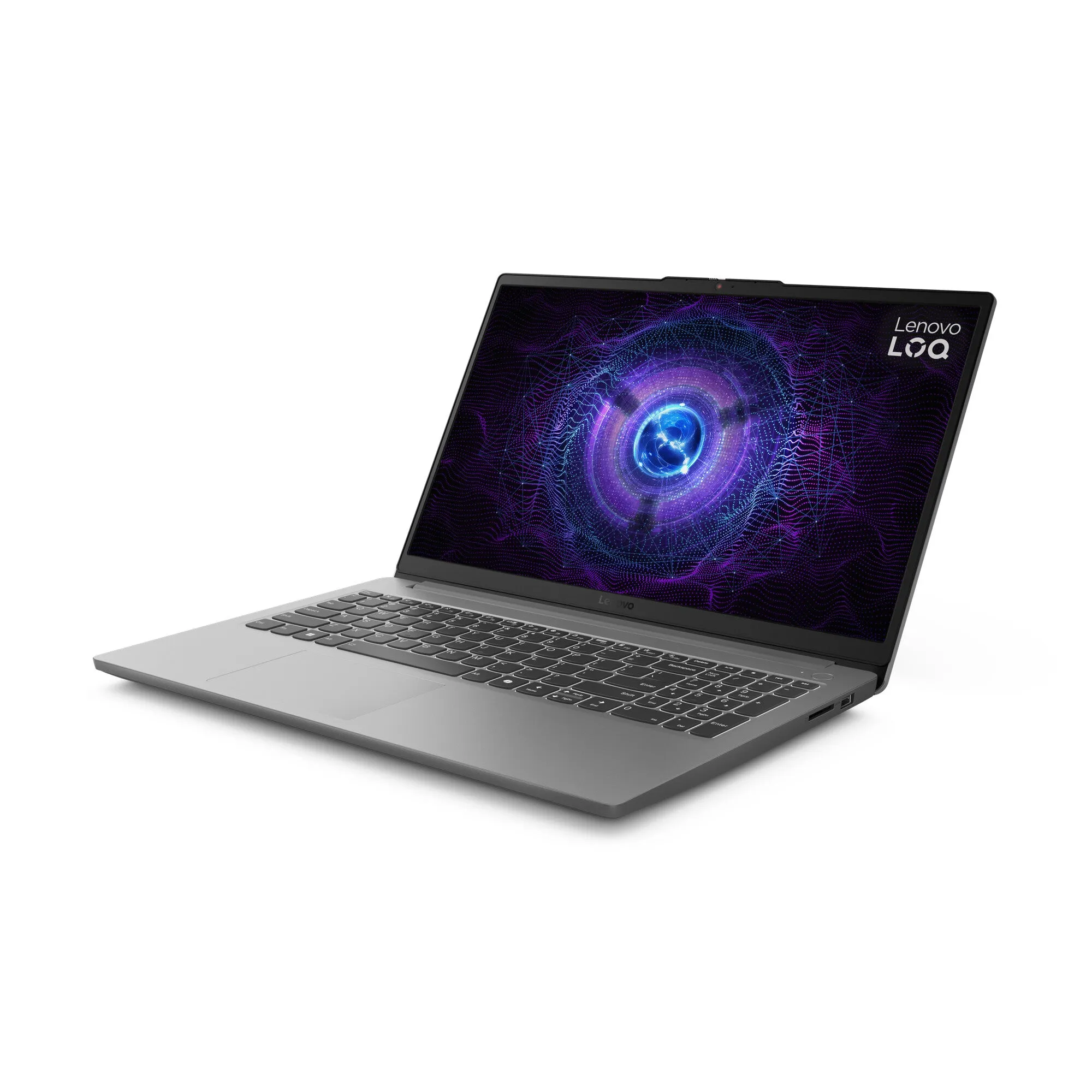 Lenovo LOQ 15IAX9E Intel Core i5 i5-12450HX Laptop 39.6 cm (15.6") Full HD 16 GB DDR5-SDRAM 512 GB SSD NVIDIA GeForce RTX 2050 Wi-Fi 6 (802.11ax) Windows 11 Home UK English Grey