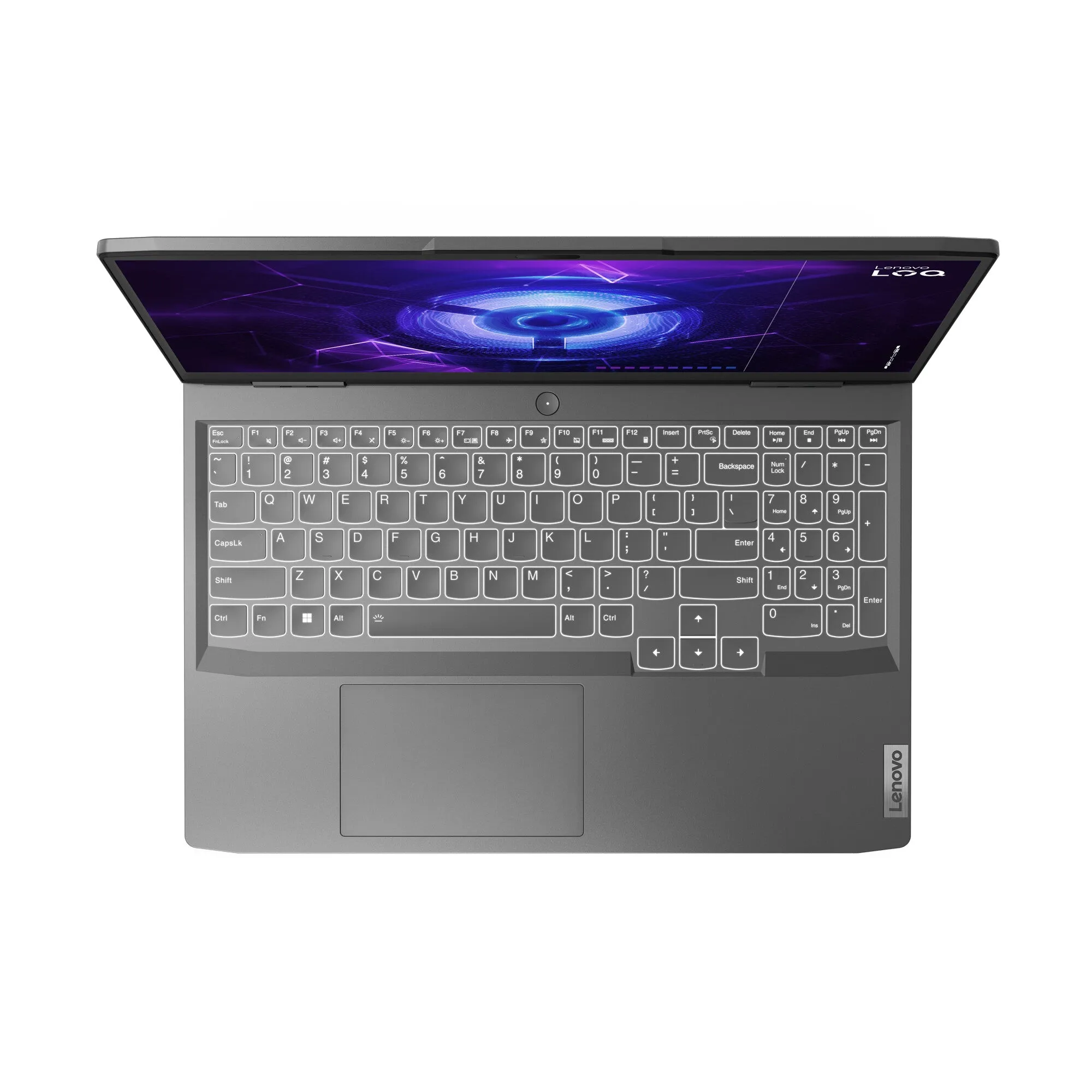 Lenovo LOQ G8 15IRH8 15.6" Gaming Laptop - Intel Core i5-12450H, RTX 4050, 16GB RAM, 512GB SSD, NVIDIA GeForce RTX 4050, Windows 11 Home, Grey