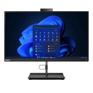 Lenovo neo 30a 24 Intel Core i5 i5-1240P 60.5 cm (23.8") 1920 x 1080 pixels All-in-One PC 8 GB DDR4-SDRAM 256 GB SSD Windows 11 Pro Wi-Fi 6 (802.11ax) Black