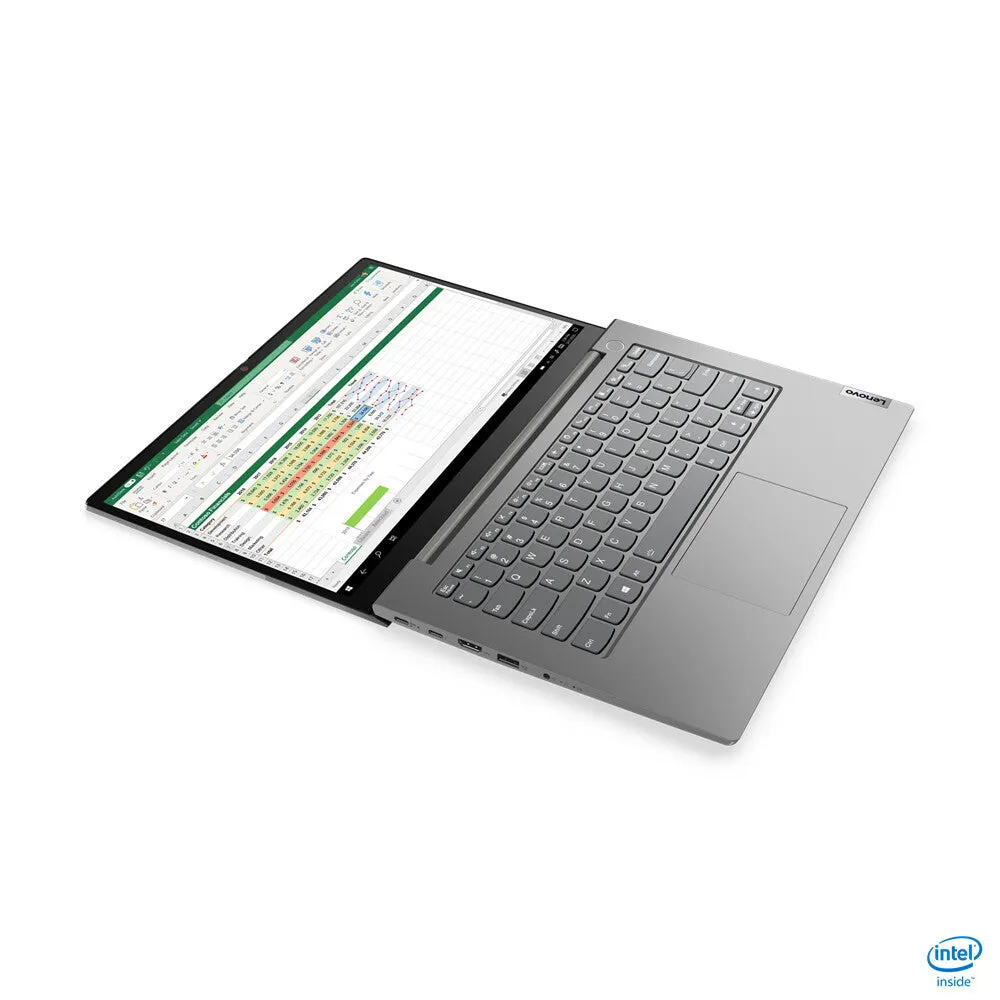 Lenovo ThinkBook 14 G1 14" Laptop - Intel Core i5-1135G7, 8GB RAM, 256GB SSD, Windows 11 Home, Grey