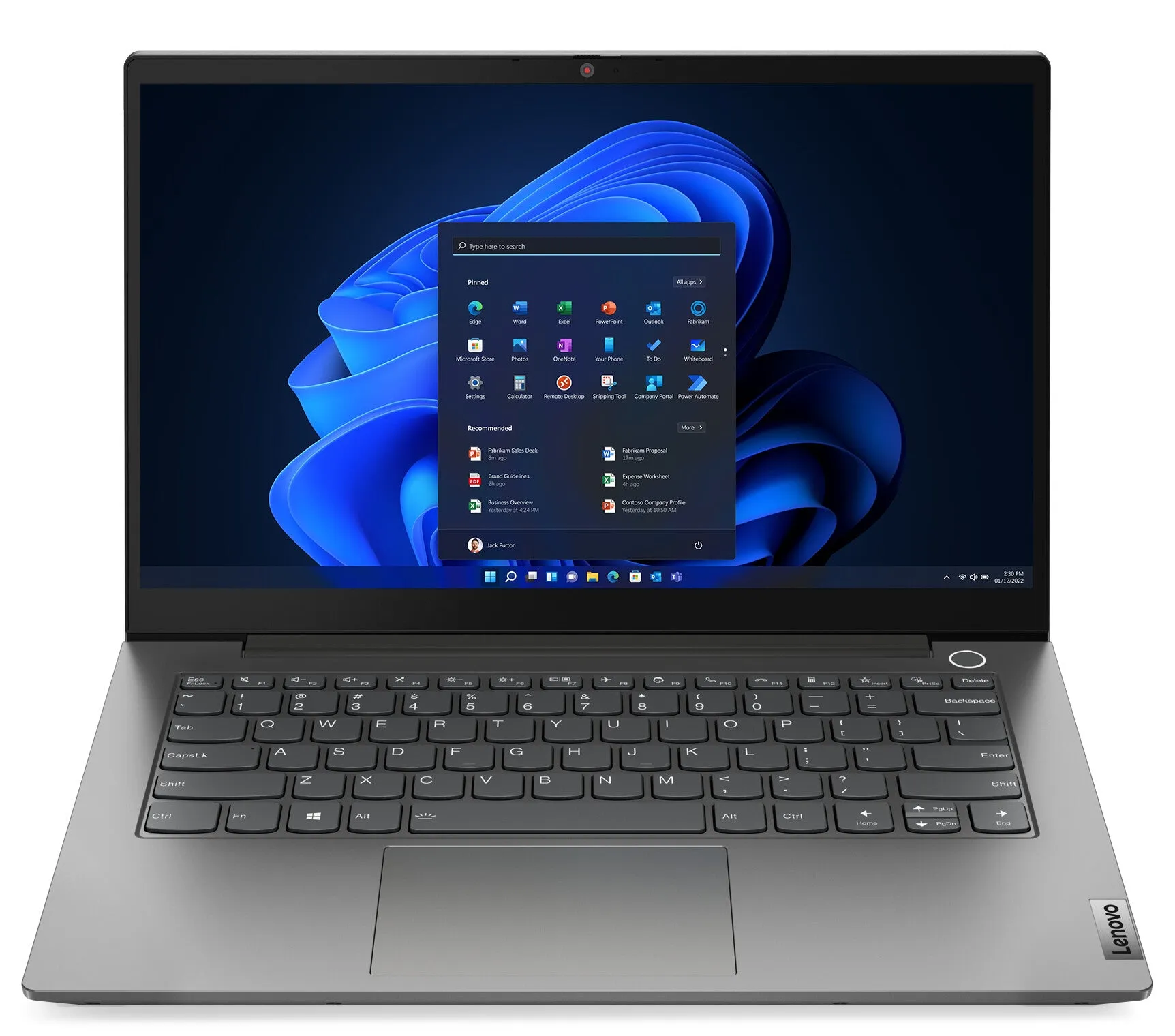 Lenovo ThinkBook 14 G2 14" Laptop - AMD Ryzen 5 5625U, 8GB RAM, 256GB SSD, Windows 11 Pro, Grey