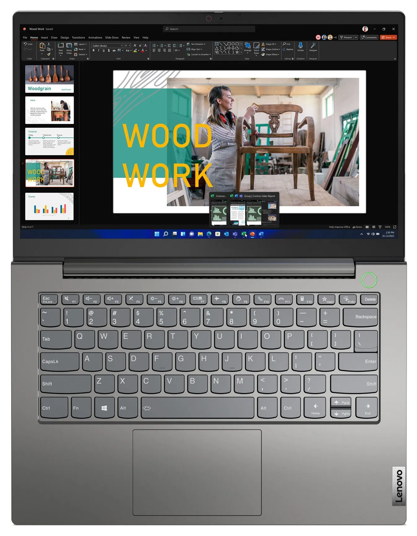 Lenovo ThinkBook 14 G4 14" Laptop - Intel Core i5-1235U, 8GB RAM, 256GB SSD, Windows 11 Pro, Grey