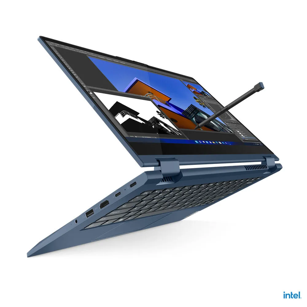 Lenovo ThinkBook 14s Yoga G2 14" 2-in-1 Laptop - Intel Core i7-1255U, 16GB RAM, 512GB SSD, Touchscreen, Windows 11 Pro, Blue