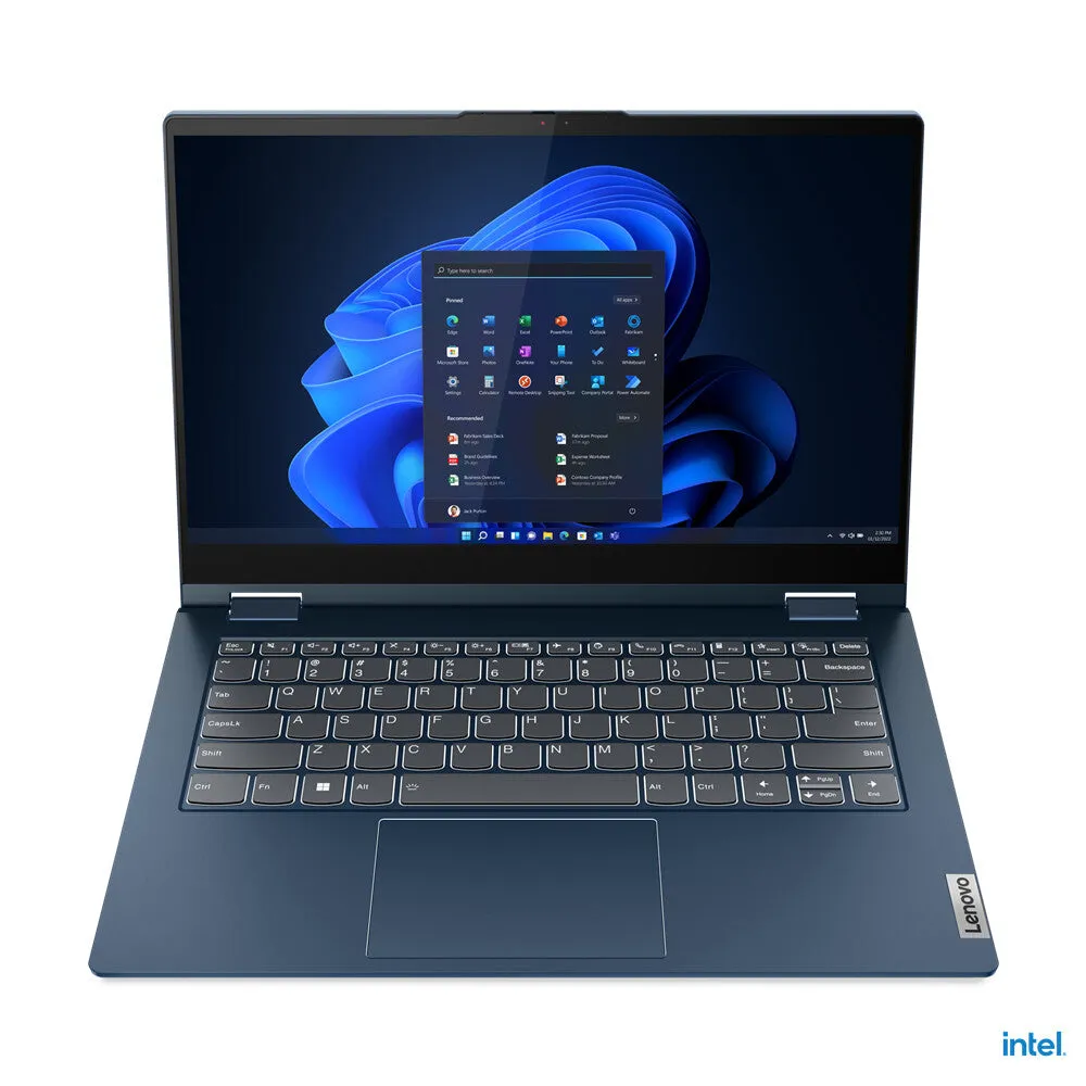 Lenovo ThinkBook 14s Yoga G2 14" 2-in-1 Laptop - Intel Core i7-1255U, 16GB RAM, 512GB SSD, Touchscreen, Windows 11 Pro, Blue