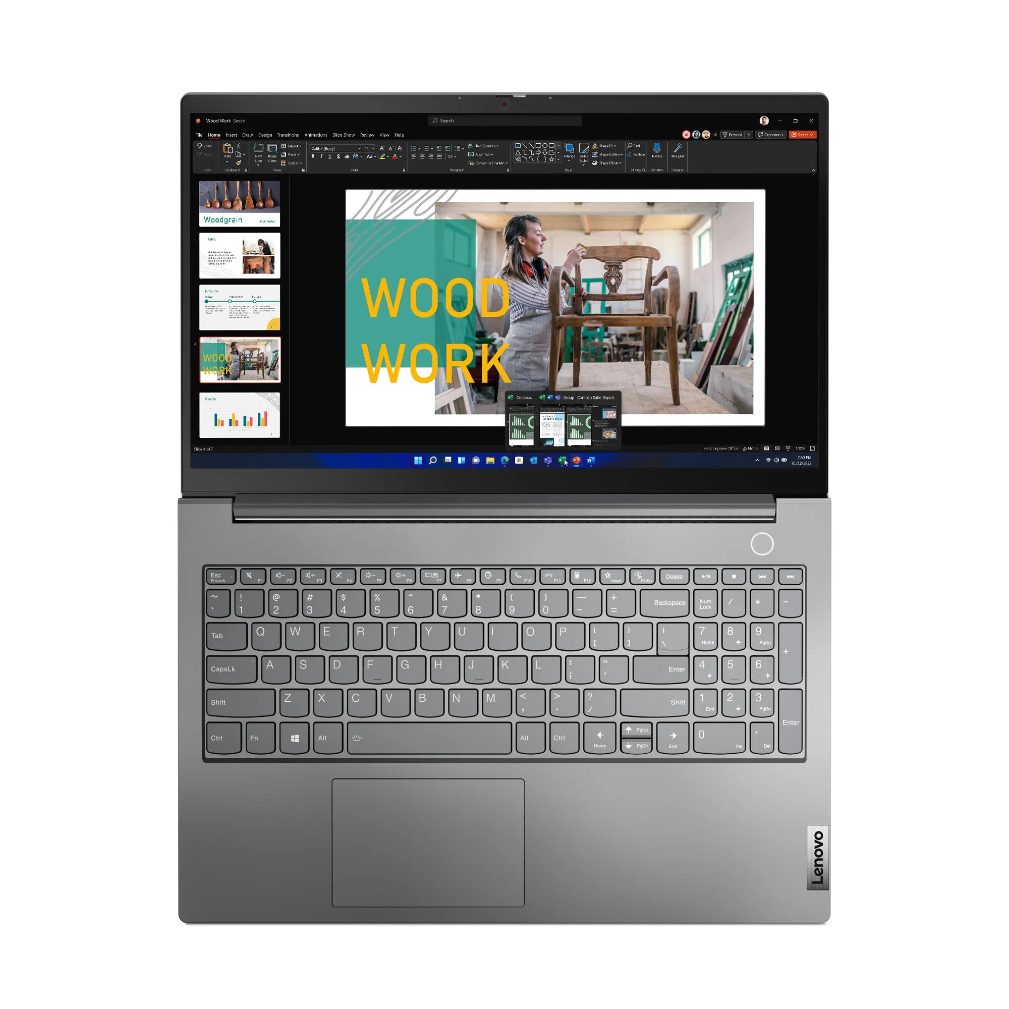 Lenovo ThinkBook 15 G4 15.6" Laptop - AMD Ryzen 7 5825U, 16GB RAM, 512GB SSD, Windows 11 Pro, Grey