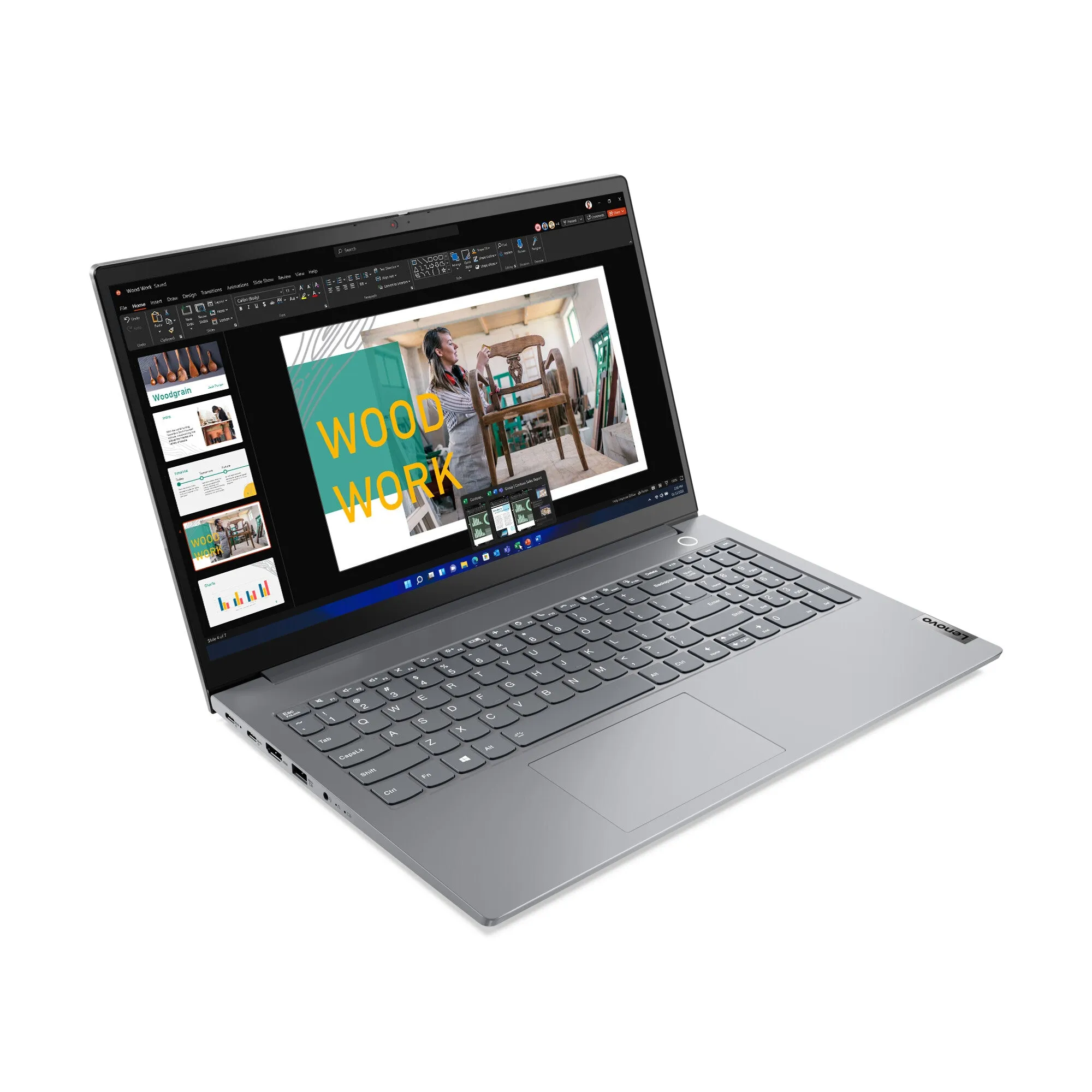Lenovo ThinkBook 15 G4 15.6" Laptop - AMD Ryzen 7 5825U, 16GB RAM, 512GB SSD, Windows 11 Pro, Grey