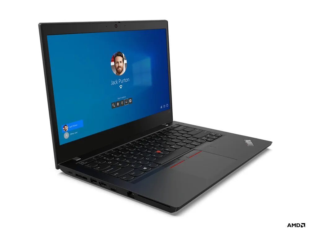 Lenovo ThinkPad L14 G2 14" Laptop - AMD Ryzen 5 PRO 5650U, 8GB RAM, 512GB SSD, Windows 10 Pro, Black