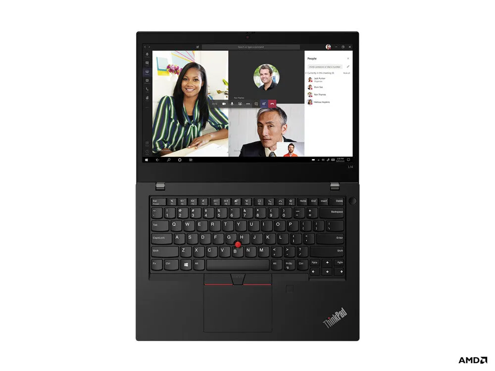 Lenovo ThinkPad L14 G2 14" Laptop - AMD Ryzen 5 PRO 5650U, 8GB RAM, 512GB SSD, Windows 10 Pro, Black