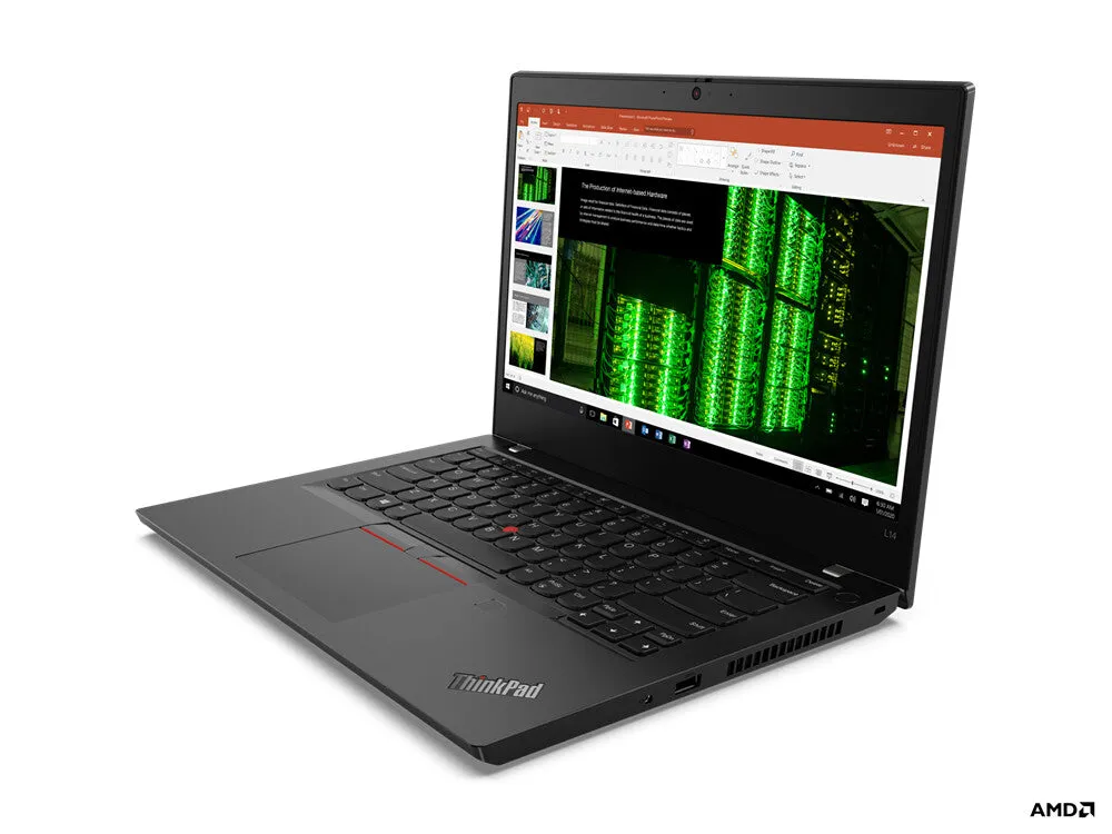 Lenovo ThinkPad L14 G2 14" Laptop - AMD Ryzen 5 PRO 5650U, 8GB RAM, 512GB SSD, Windows 10 Pro, Black