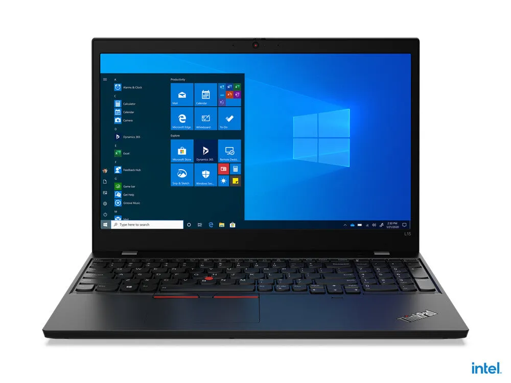 Lenovo ThinkPad L15 G2 15.6" Laptop - Intel Core i5-1135G7, 8GB RAM, 256GB SSD, Windows 11 Pro, Black
