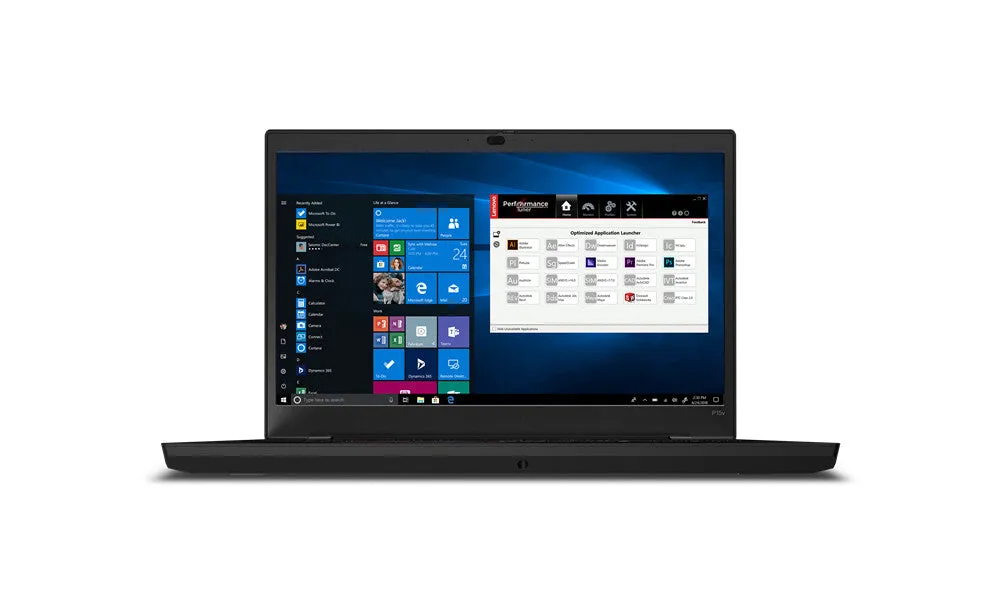 Lenovo ThinkPad P15v G1 15.6" Mobile Thin Client - Intel Core i7-11800H, 16GB RAM, 512GB SSD, Windows 10 Pro, Black
