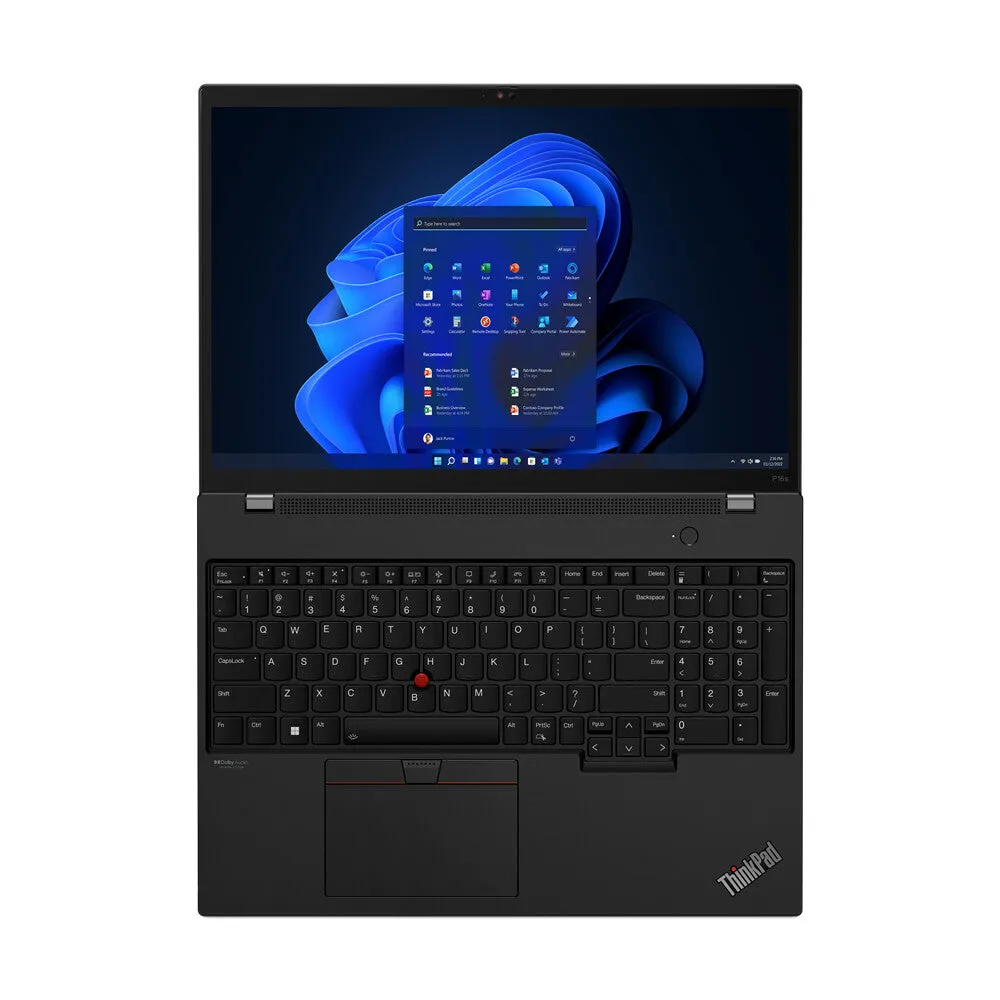 Lenovo ThinkPad P16s G1 16" Mobile Thin Client - Intel Core i5-1240P, 16GB RAM, 512GB SSD, Windows 11 Pro, Black