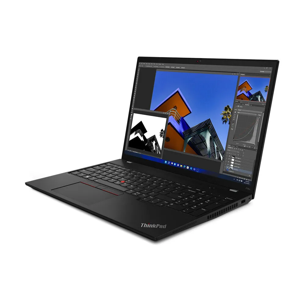 Lenovo ThinkPad P16s G1 16" Mobile Thin Client - Intel Core i5-1240P, 16GB RAM, 512GB SSD, Windows 11 Pro, Black