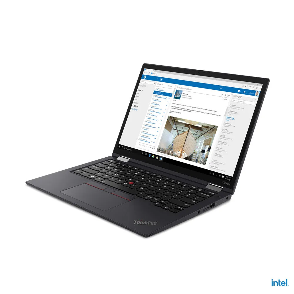Lenovo ThinkPad Yoga X13 G2 13.3" 2-in-1 Laptop - Intel Core i5-1135G7, 8GB RAM, 256GB SSD, Touchscreen, Windows 11 Pro, Black
