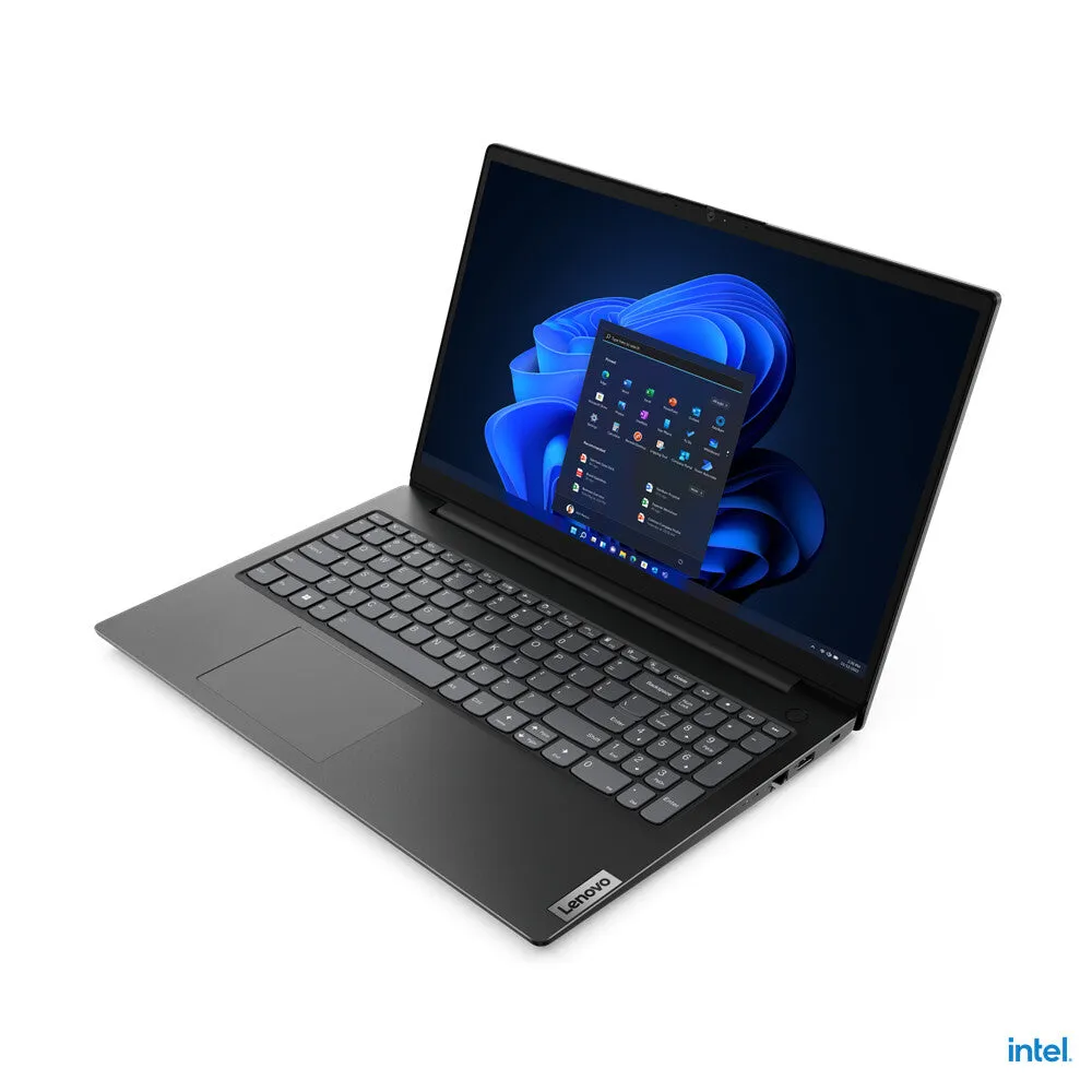 Lenovo V15 G3 15.6" Laptop - Intel Core i5-1235U, 8GB RAM, 256GB SSD, Windows 11 Pro, Black